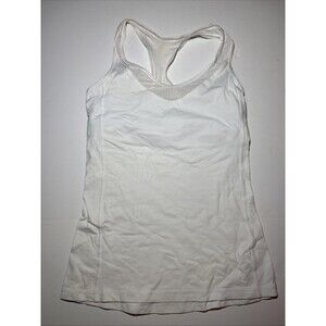 Lululemon Women’s Love Tank Pleated Racer Back Athletic Leisurewear Size 4